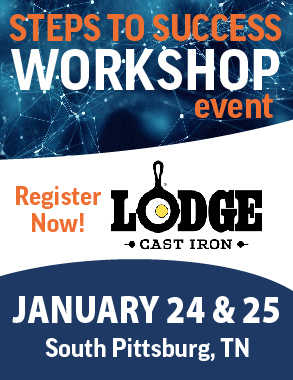 Click here to secure your spot at Lodge Manufacturing.