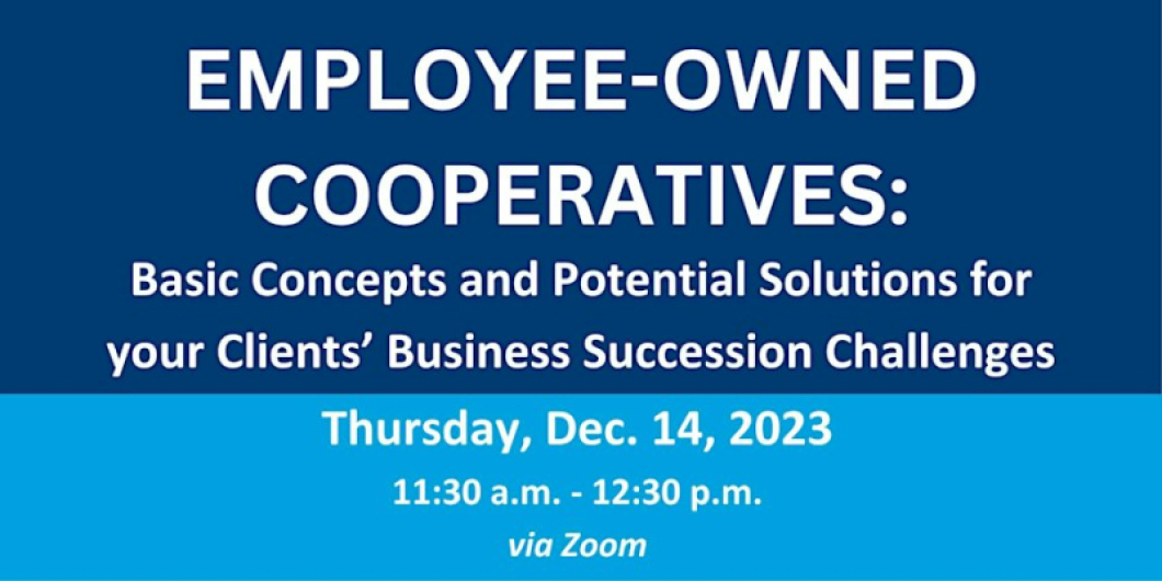 IA-CEO Employee-Owned Cooperatives